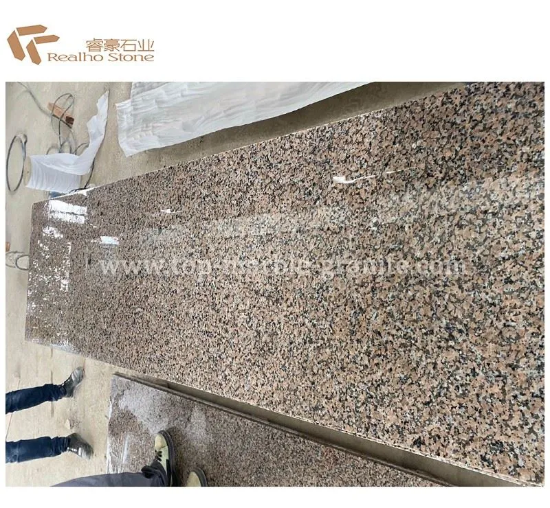 pink porrino granite slab