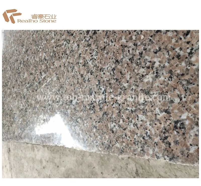 pink porrino granite tile
