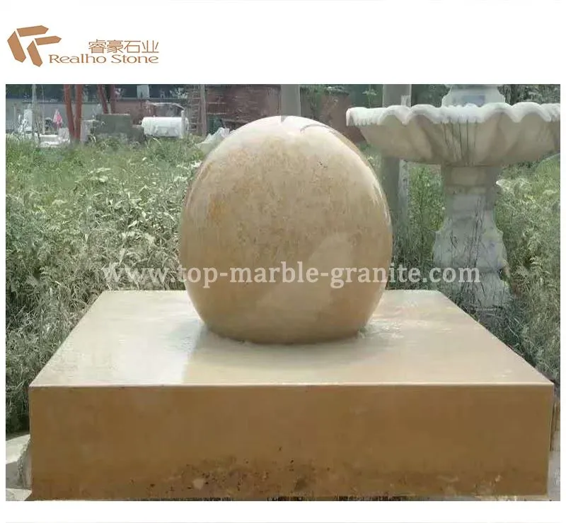 Yellow Marble Fountain