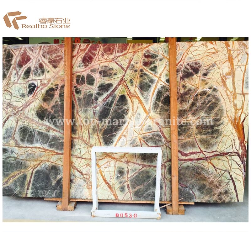 Rainforest Green Marble slab