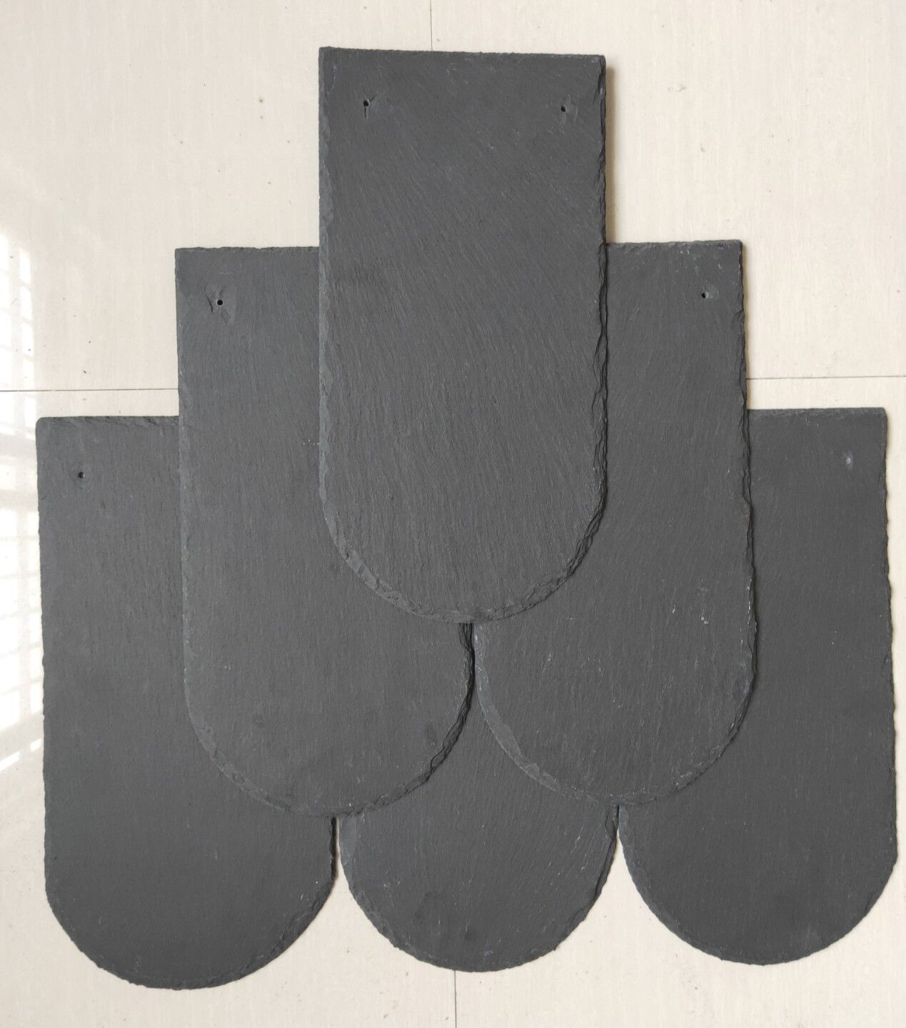 fan shape