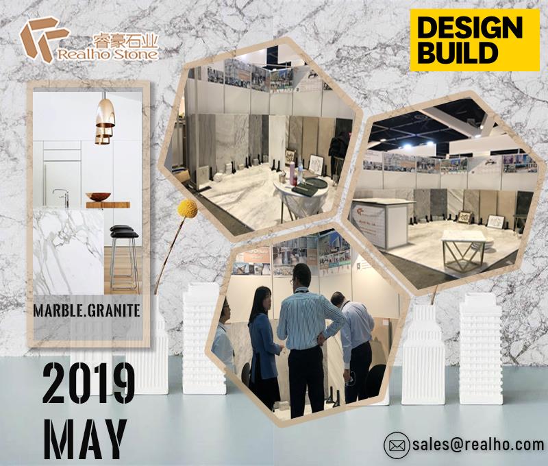 Expoziție bulidă de design 2019 din piatra Realho