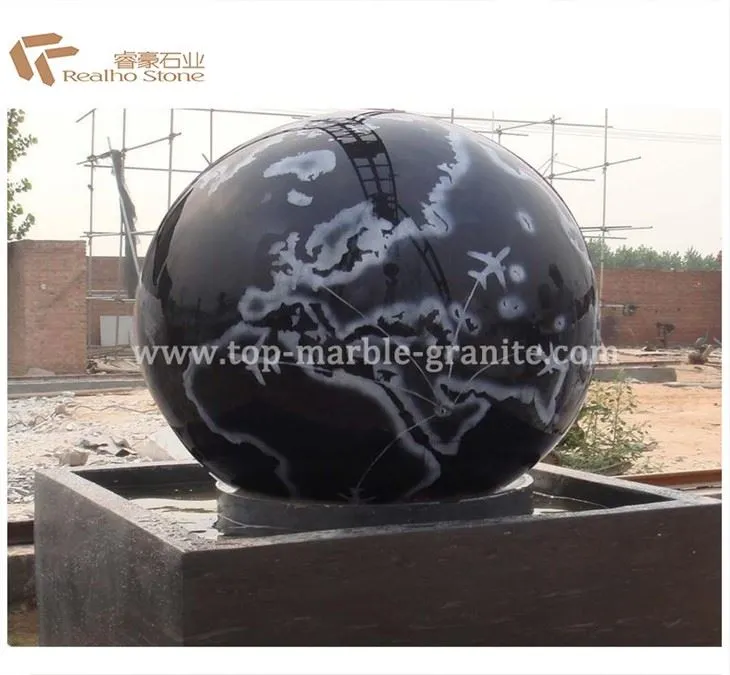 Black Granite Fountain For Sale
