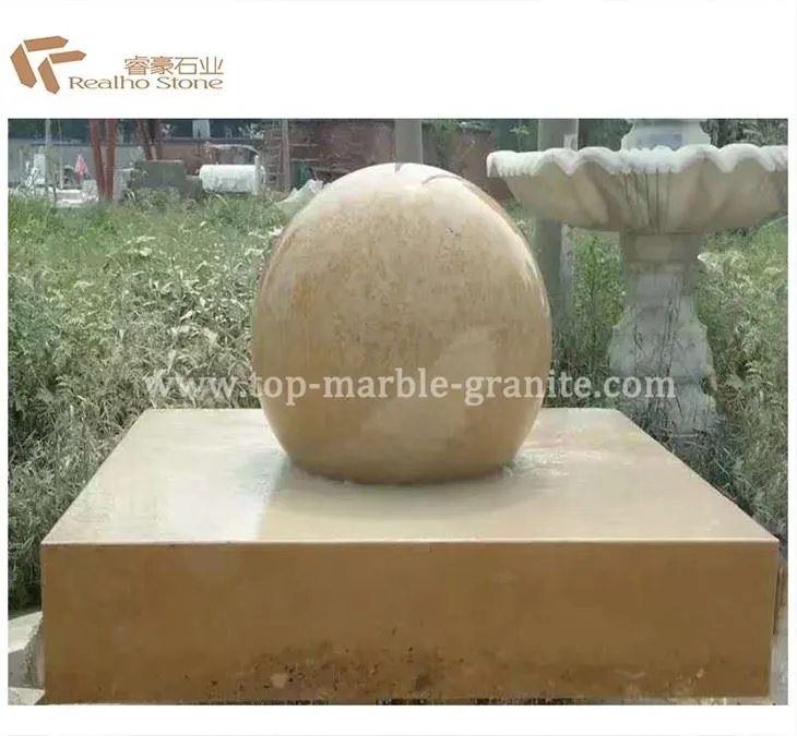 Yellow Marble Fountain