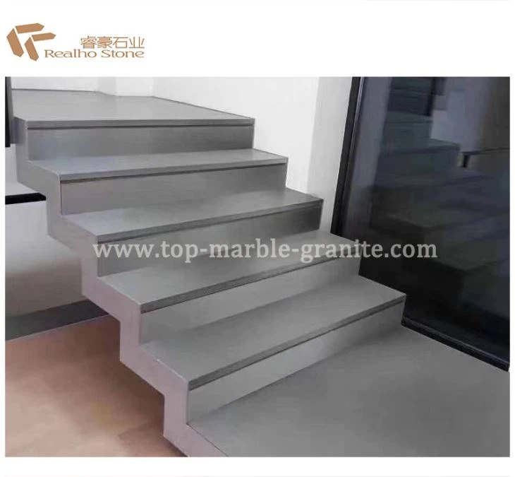 Honed Apollo Grey Quartzite Tiles For Project