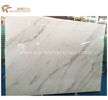 Placi de marmura alba Guangxi lustruite