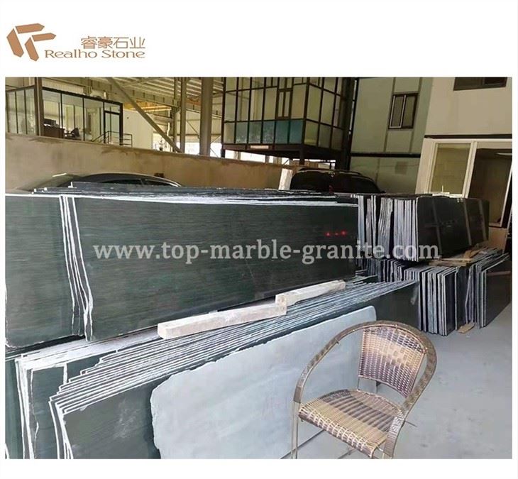 Wooden green slab